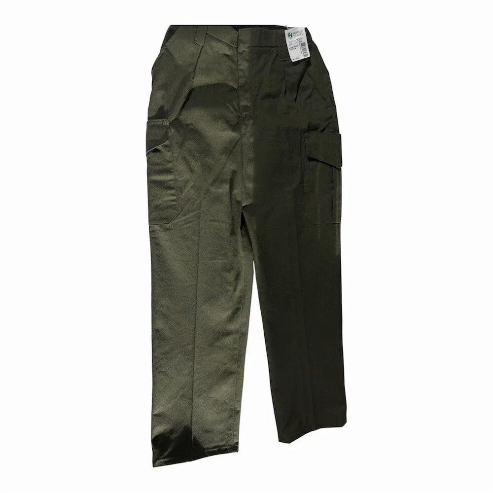 Horace Small Tactical Cargo Pants Men's Olive Green Straight Leg Ripstop - Picture 8 of 9